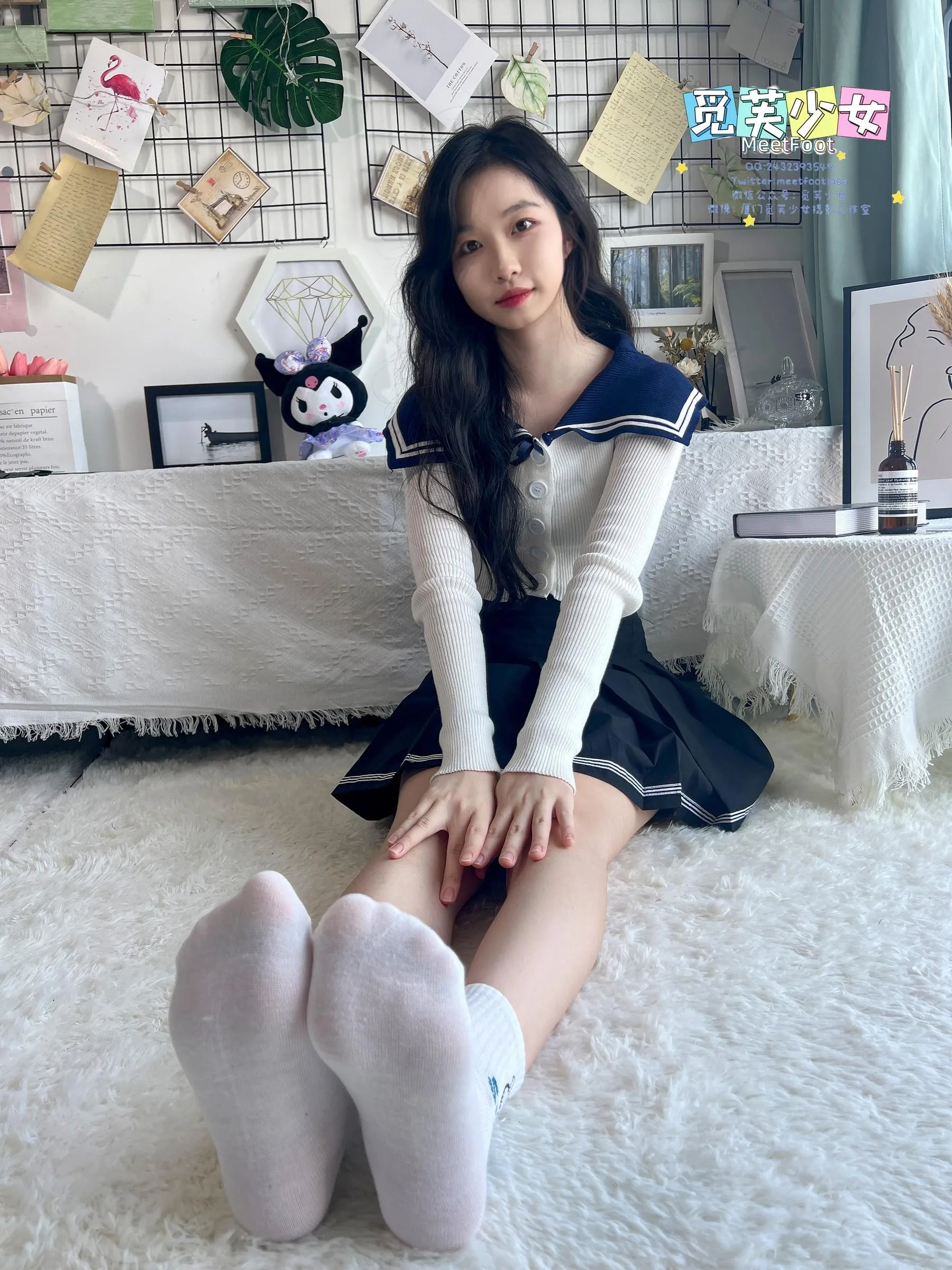 [觅芙少女]NO.018 JK短裙美少女-1 [105P]插图5
